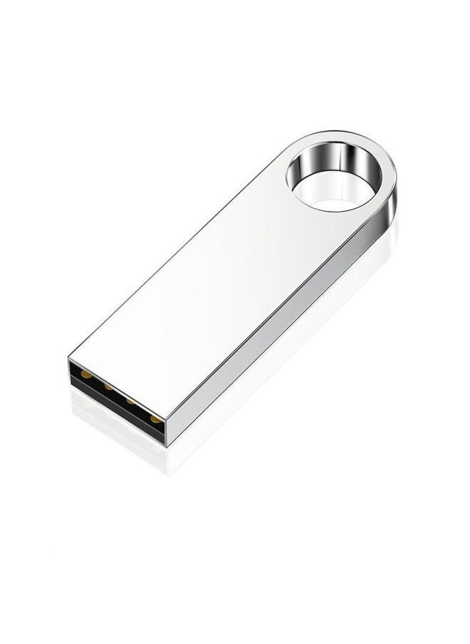Generic High-speed U Disk 128g Large-capacity Mobile Phone Computer Dual-use 64g Car Student USB 32g Waterproof High-speed-Capacity:Official Standard-Interface:16g Silver [high-speed Version] + 2 Adapters (can Also Be Used On Phones)  - Image 5