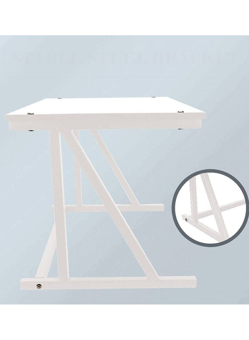 Kitchen Shelf Microwave Oven Storage Rack(White) - Image 3