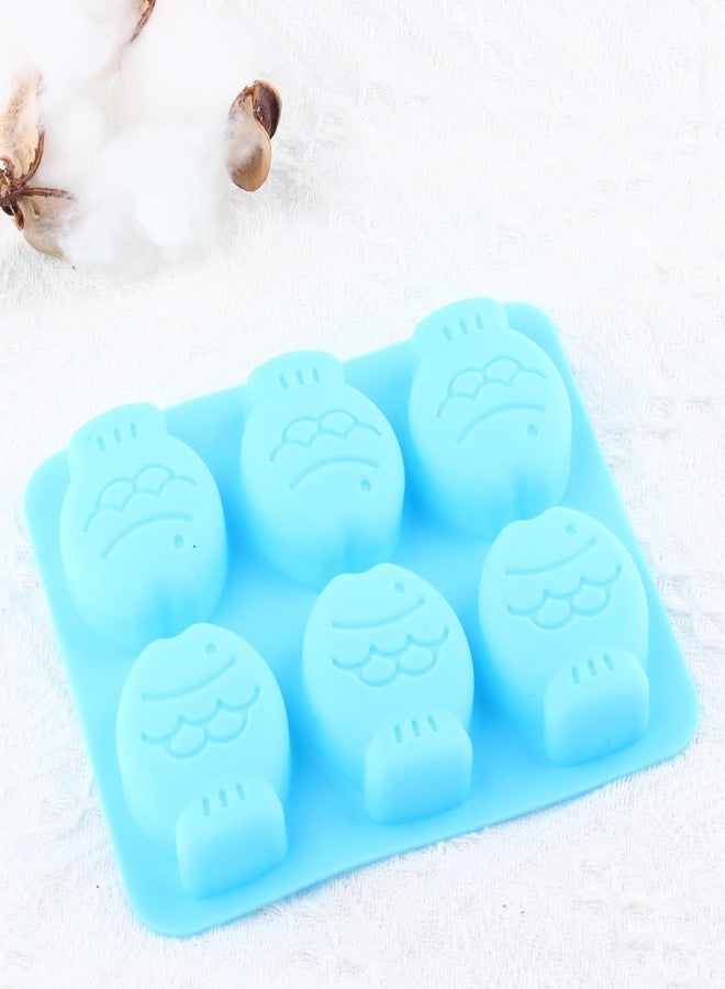 YIMINGMOLD قوالب سيليكون على شكل سمكة من YIMINGMOLD، قطعتان، قالب حلوى سمكة للشوكولاتة والحلوى الصلبة - Image 4
