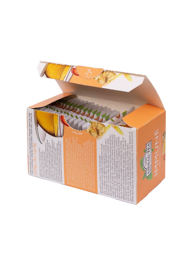Ahmad Tea Immune Alu Tea Bags 20 Teabags (30g) - Image 5