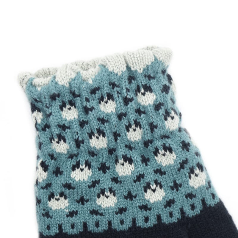 Ralcosuss Winter Touch Screen Gloves for Women Cable Knit Wool Fleece Lined Texting Mittens Gold Weather Warm Sport Glove - Image 5
