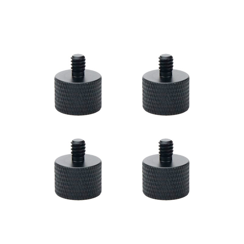 Dahszhi Mic Screw Adapter, Aluminum Alloy Thread Adapter 5/8-11 Female to 1/4-20 Male for Mic Stand, Camera Monitor, Tripod, Microphone Holder 4 Pack - Image 5