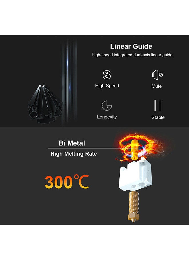 FLSUN - FLSUN V400 FDM 3D Printer Fast 400mm/s Printing Speed Auto Leveling - Image 1