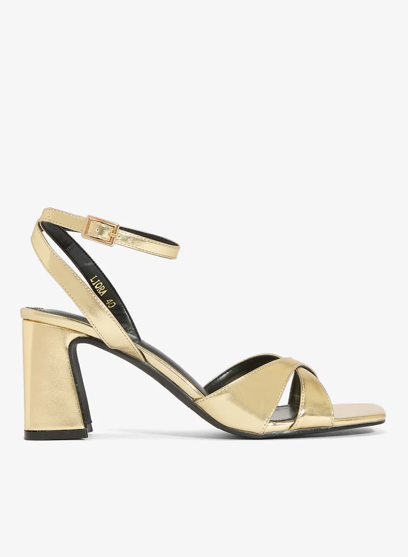 ريد Liora Ankle Strap Heeled Sandals