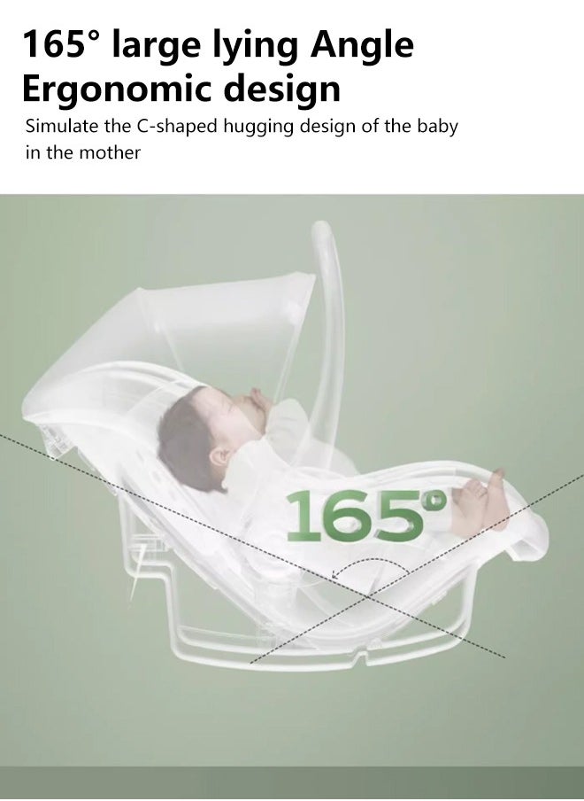 Occuwzz Baby Car Seat Removable Safety Seat for Child Baby Carrier Portable with Full Body Support Cushion  - Image 4