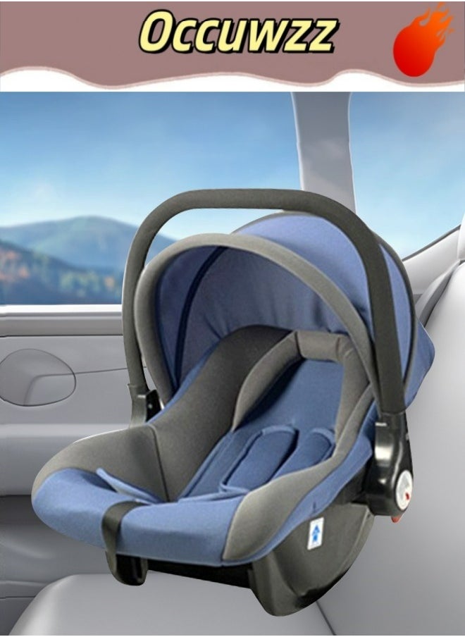 Occuwzz Baby Car Seat Removable Safety Seat for Child Baby Carrier Portable with Full Body Support Cushion 