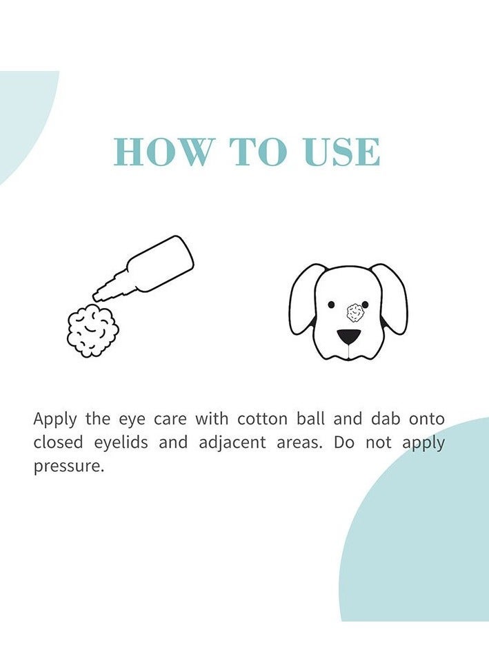Bioline Eye Care Balsam for Cats, Dogs & Small Pets 50ml - Gentle Eye Area Cleaner for Daily Pet Care - Image 3