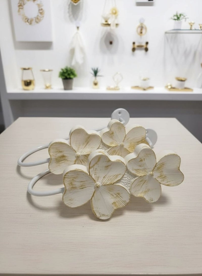 QBAID مساند ستائر عدد 2 – خطافات جدارية لتثبيت الستائر وإضفاء لمسة ديكور أنيقة - Image 5