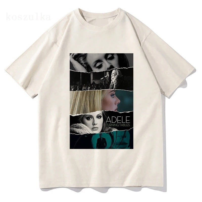 Adele Munich New Album Tour 2024 T Shirts Man Women Retro Hi - Image 2