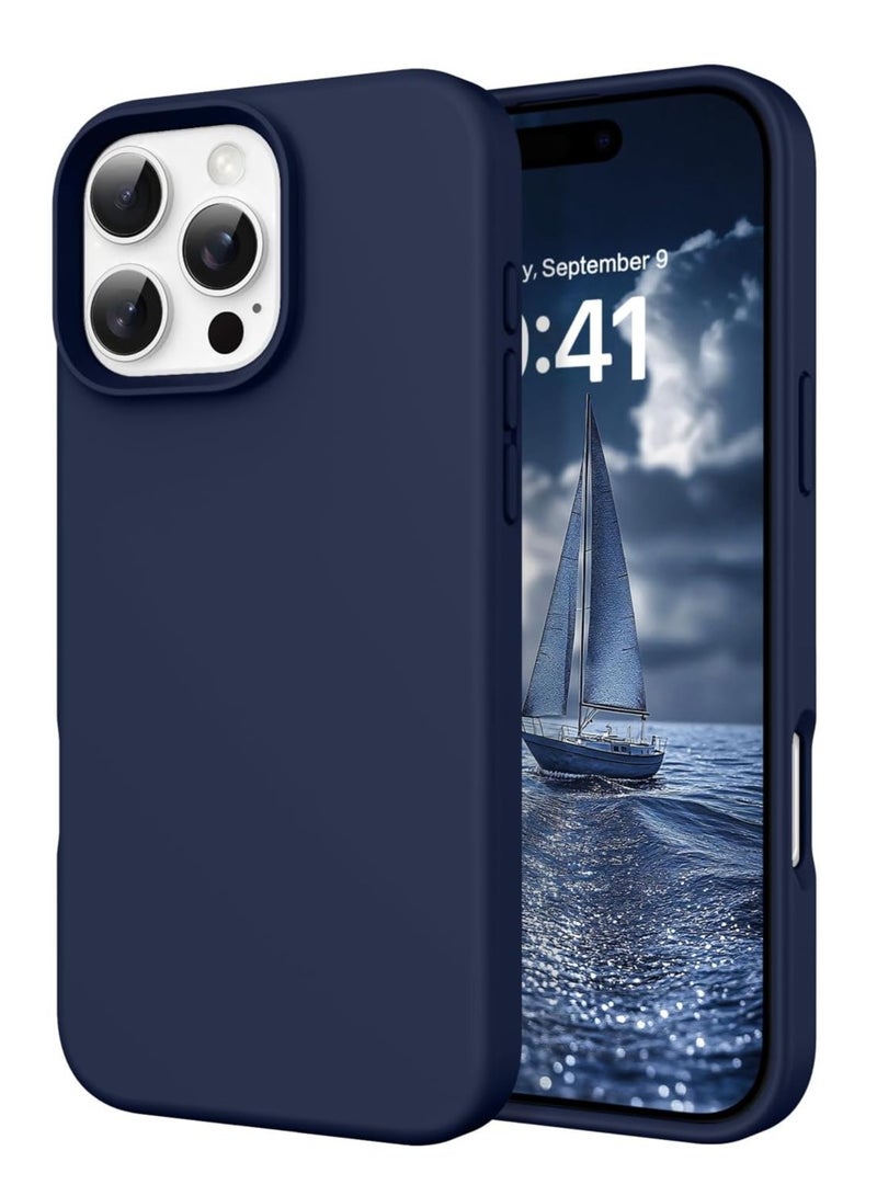 BORTONY iPhone 16 Pro Case 6.3 inch Liquid Silicone Case iPhone 16 Pro Cover Gel Rubber Soft Silky Touch Shockproof Thin Protective Cover for Apple iPhone 16 Pro - Image 1