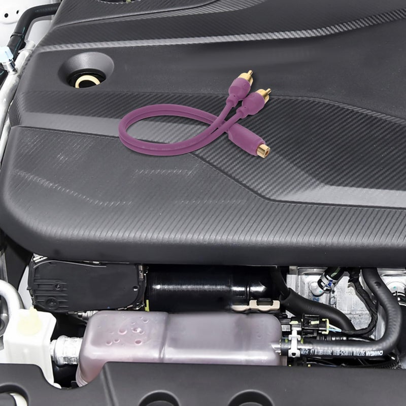 Durable Female to Male Audio Speaker Splitter Cable for Amplifiers and Car Audio Systems - Image 5