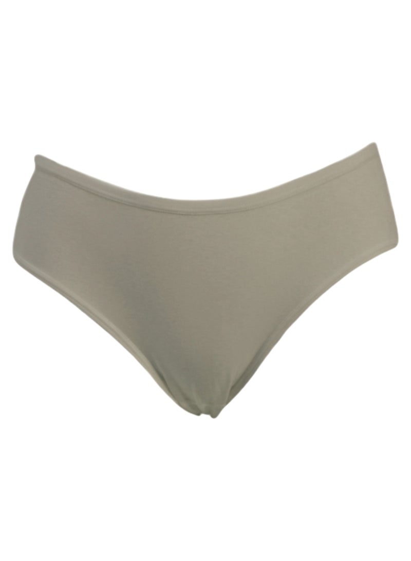 JOANNA JOANNA 33034 Women's Plain Design Mid Rise 3-Pack Panties, Multicolor  - Image 3