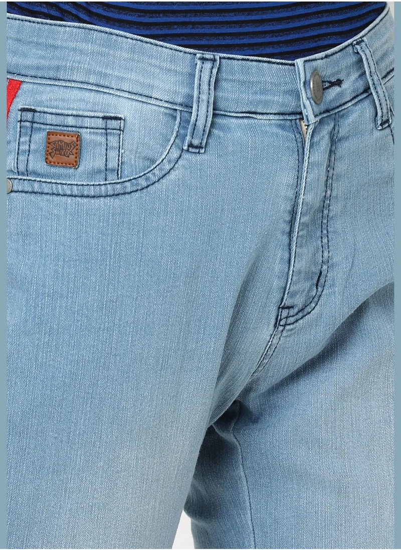 Campus Sutra Jeans with Side Stripes