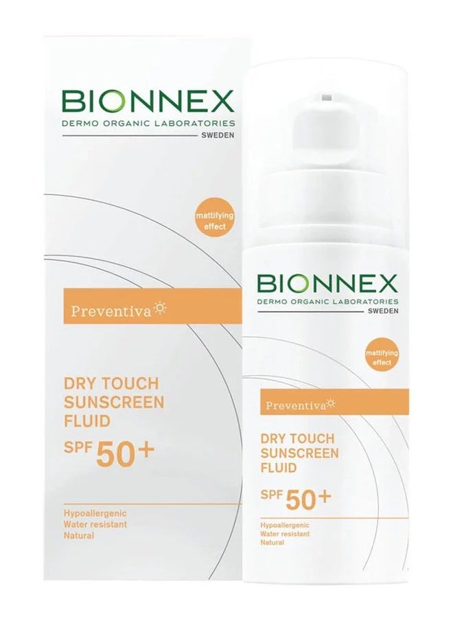 BIONNEX Preventiva Dry Touch Sunscreen Fluid SPF50+ 50ml 