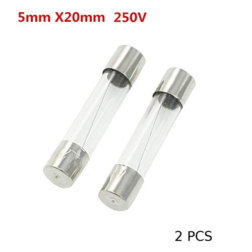 CentIoT - 5 x 20MM 200mA - Fast Blow Glass Tube Fuses 250V 2PCS (5mm Quick 0.2A) - Image 3
