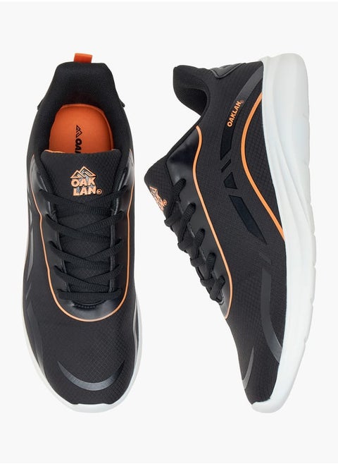 Mesh Sports Shoes with Lace-Up Closure