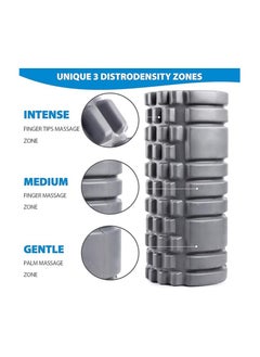 Generic Foam Roller There is Deep Tissue Massager and High Density Exercise Rollers for Physical Therapy，Muscle Recovery,Fitness,Yoga,Pilates, Myofascial Trigger Point Release and Gym Equipment for Home.  - Image 2