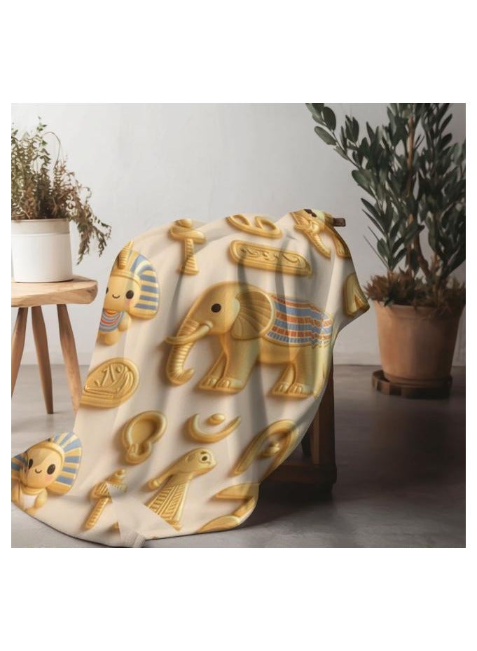 general Flannel thin blanket (warm and comfortable, suitable for sleep, gaming, dust removal and sandproof) 150cm*200cm - 314 - Image 5