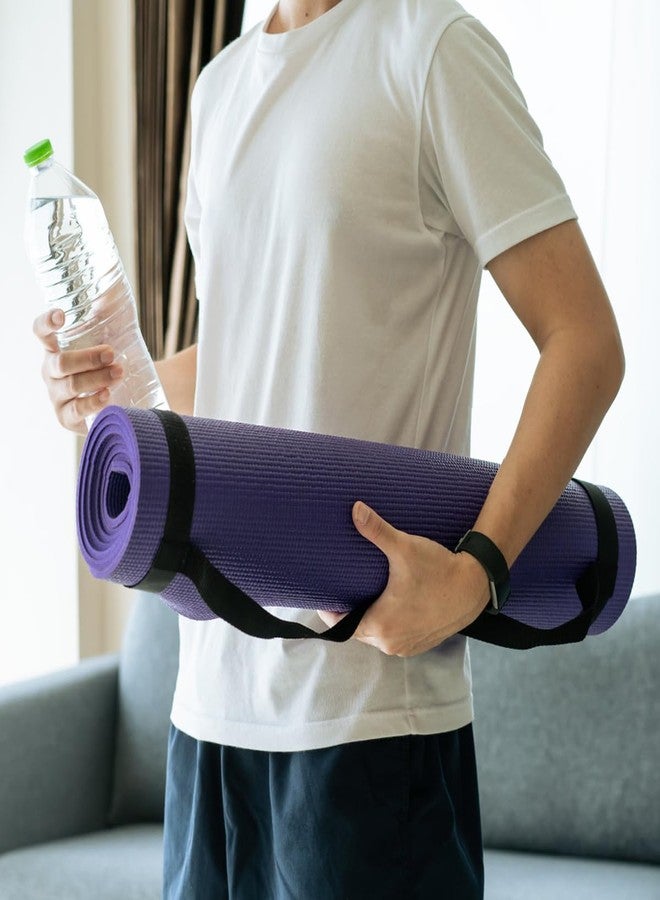 XYQMLY 4PCS Yoga Mat Carrier Strap, Adjustable Yoga Mat Strap Carrier for Exercise/Travel/Gym, Mat Holder Sling Carrier - Image 5