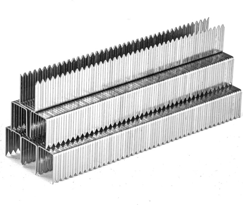 SITLDY 9/16 Inch Length Beveled Chiseled Pointed Heavy Duty T50 304 Stainless Steel Staples 1340-Count, A11 20 Gauge for Pneumatic, Electric T50 Stapler - Image 1