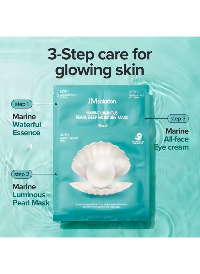 JMsolution Marine Luminous Pearl Moisture Mask Plus - Image 3