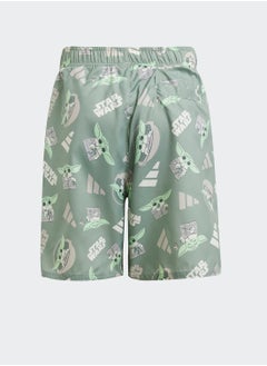 Adidas Kids 5'' Star Wars Mandalorian Swim Shorts  - Image 2