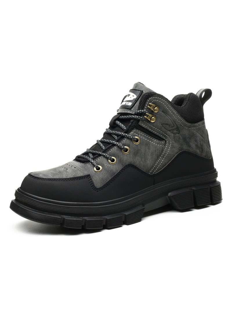 VICTGOAL Steel Toe Safety Shoes for Men Women Lightweight Work Sneakers Industrial Welding Boots  - Image 1