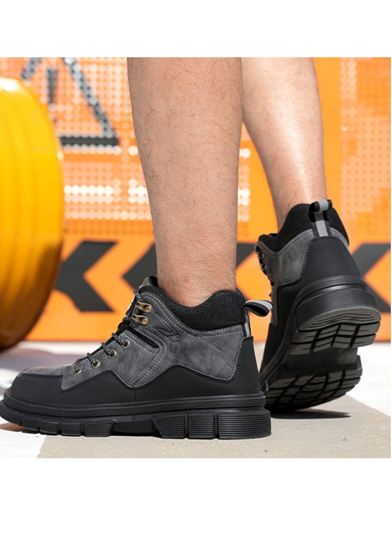 VICTGOAL Steel Toe Safety Shoes for Men Women Lightweight Work Sneakers Industrial Welding Boots  - Image 4