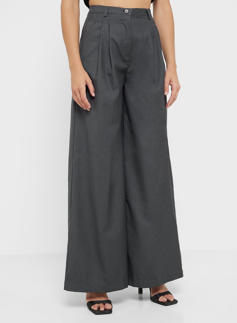 Ginger Wide Fit Tailored Trousers - Image 2