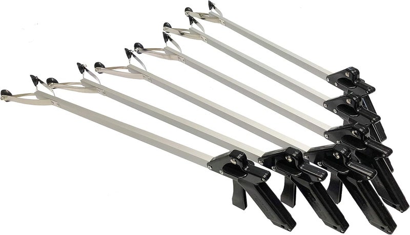 ArcMate EZ Reacher - Heavy Duty Grab-It Reaching Tool - Grabber Reacher with 4.5 Inch Jaws, Can Lift a Dime to 8 lb. Brick, Lightweight, Sturdy, Ideal for Commercial, Maintenance, Seniors, 32", 6-Pack - Image 1