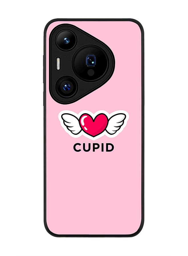Stylizedd Rugged Black edge case for Huawei Pura 70, Slim fit Soft Case Flexible Rubber Edges Anti Drop TPU Gel Thin Cover -  Cupid - Image 1