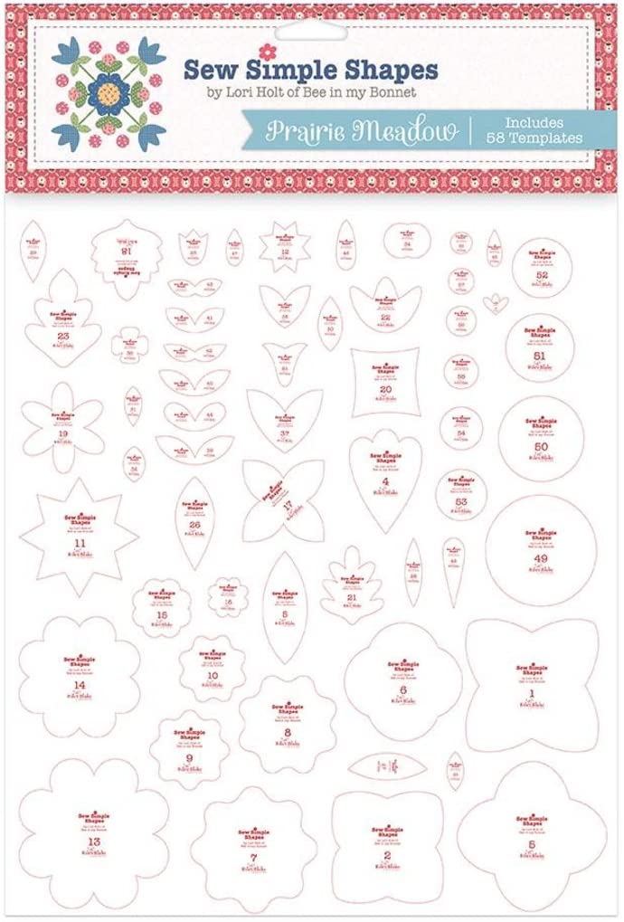 Lori Holt Lori Holt Prairie Meadow Sew Simple Shapes 