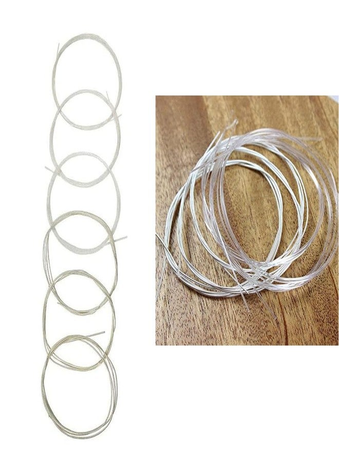 TUOREN 2 Sets of 6 String Guitar Strings Replacement Parts, Nylon String for Classical Guitar Include 3 Clear Nylon and 3 Nylon Core Alloy Winding - Image 4