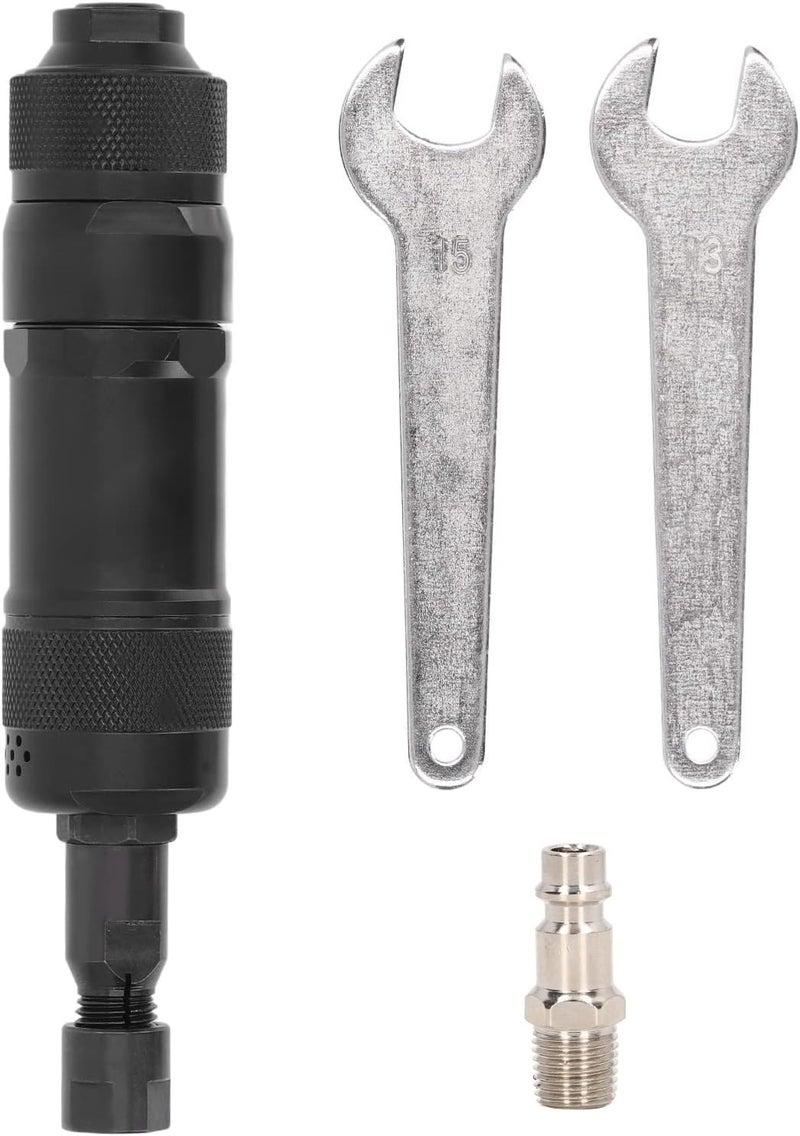 Pneumatic Die Grinder Tool, High Speed Air Powered Grinder, Alloy Steel Construction with 6mm Collet Size, 24000RPM No Load Speed for Metal Trimming, Wood Components, Rubber Tires (EU Style) - Image 1