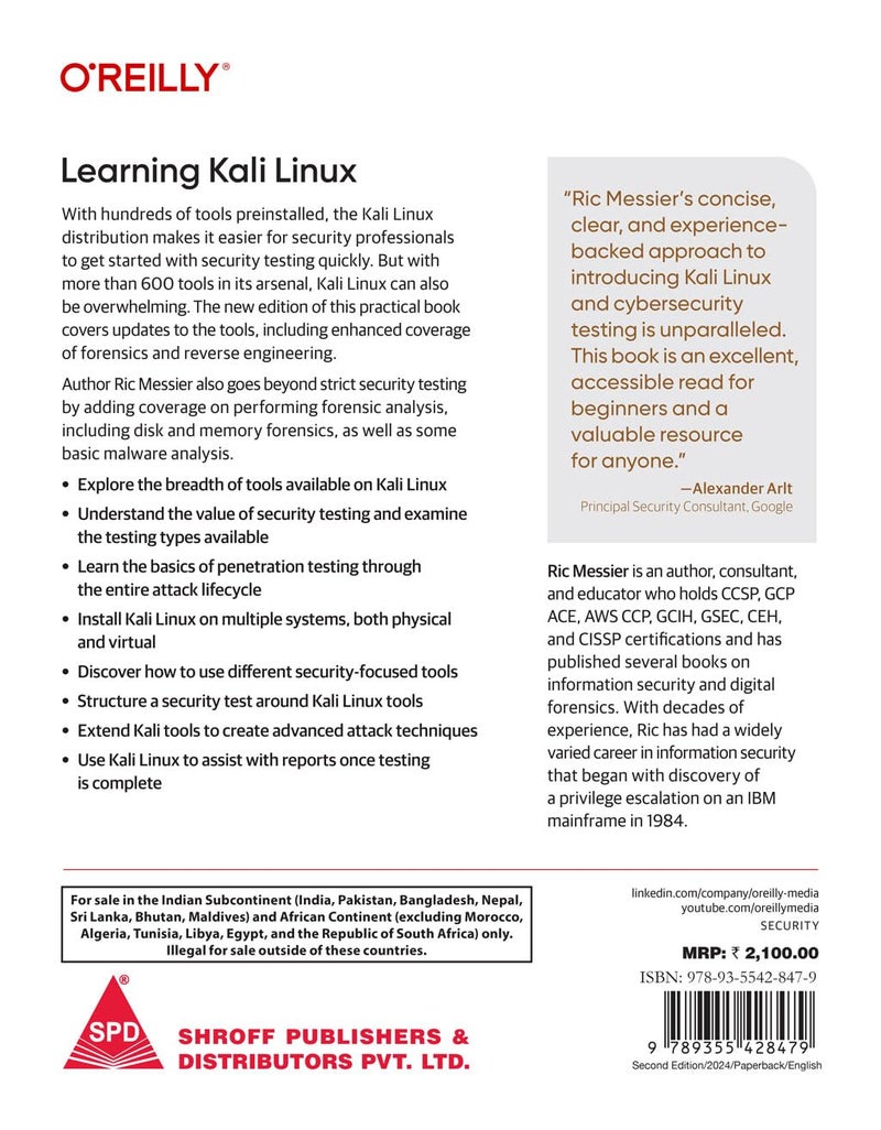 Learning Kali Linux: Security Testing, Penetration Testing & Ethical Hacking, Second Edition (Grayscale Indian Edition) - Image 2