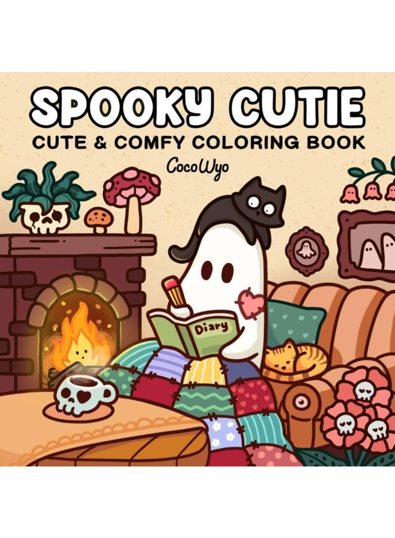 cocowyo SPOOKY CUTIE and LITTLE SPOOKY Coloring Books for Adults and Teens for Relaxation (Cute and Comfy Coloring Books) - Image 4