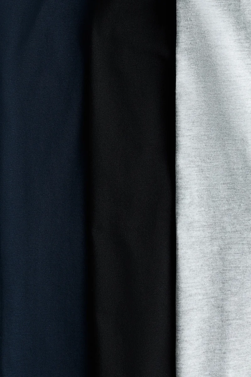 H&m 3-pack cotton joggers