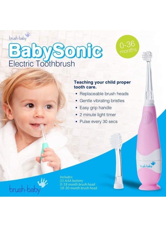 Brush-Baby BabySonic Electric Baby Toothbrush for Ages 0-3 - Image 2