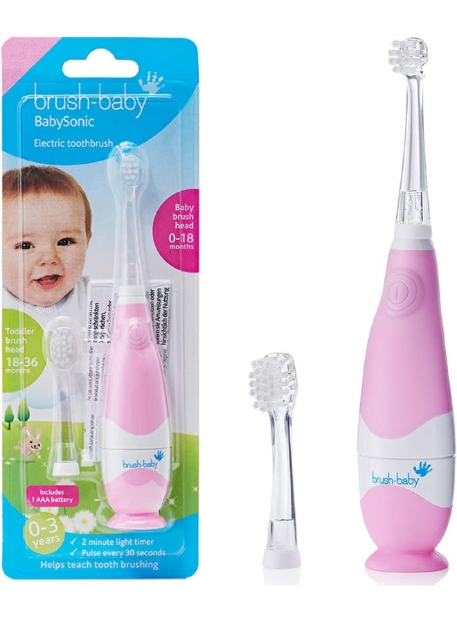 Brush-Baby BabySonic Electric Baby Toothbrush for Ages 0-3 - Image 1