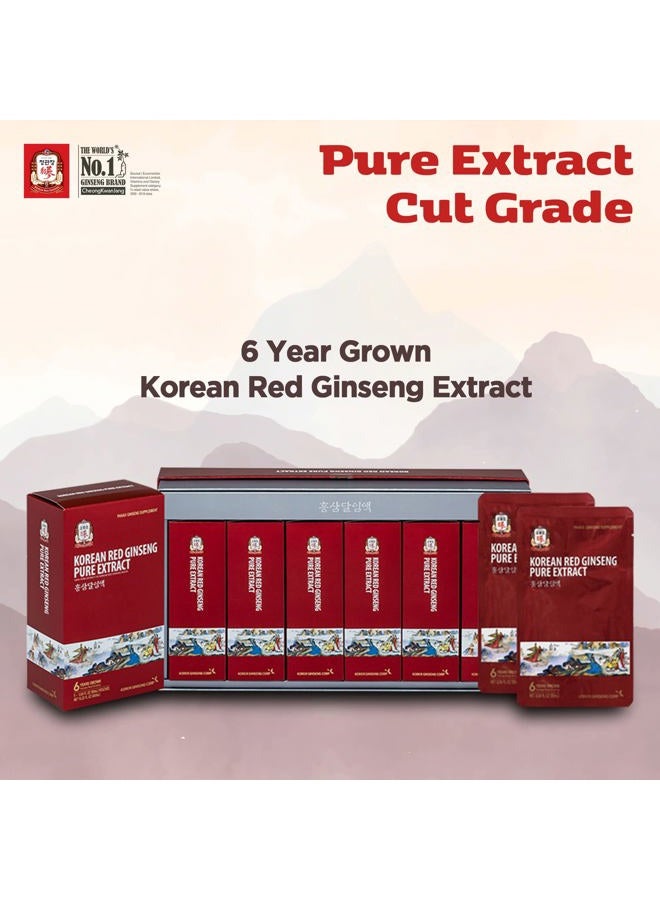 CheongKwanJang Korean Red Ginseng Pure Extract Cut | Korean Red Ginseng, Red Ginseng, Korean Ginseng, Ginseng Extract | Immune System Support Supplement Booster for Man & Woman | 30 Count - Image 2