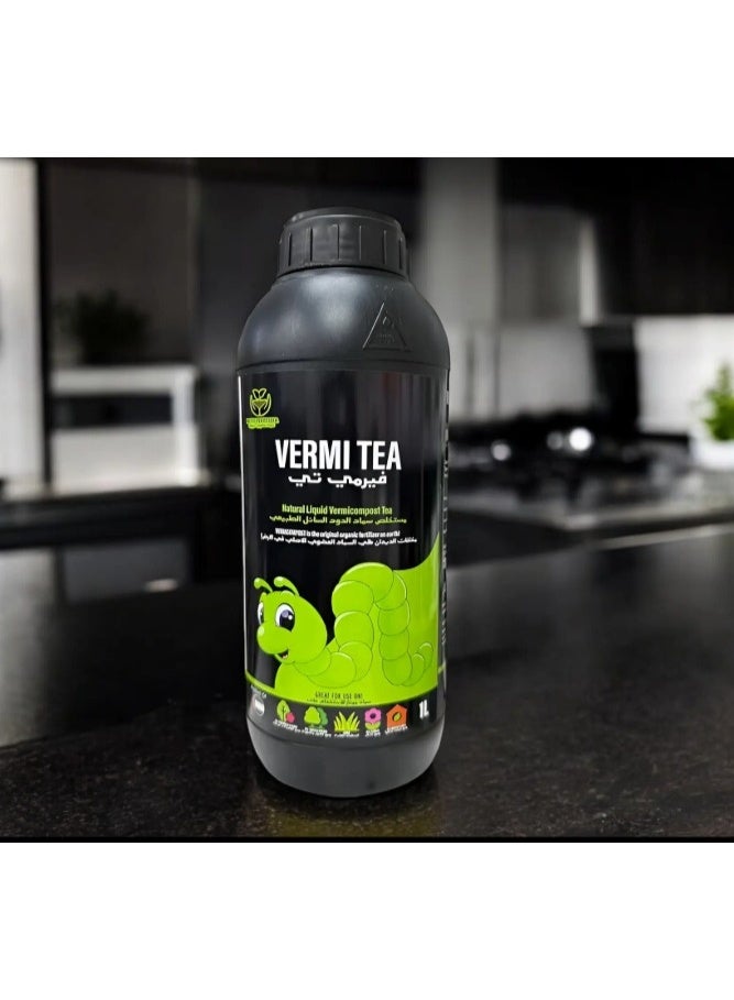 اي جي اس شاي فيرمي سائل طبيعي – سماد عضوي لنمو صحي للنباتات (1 لتر)