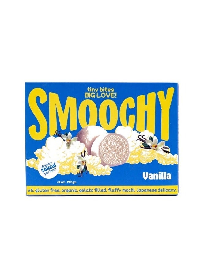 Smoochy Vanilla Mochi Ice Cream