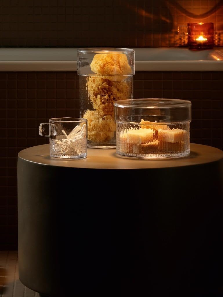 LSA Clear Glass Dome Cover with bottom wooden stand H40cmxW30cm – Elegant Food, Cake & Fruit Display Cloche, Made in Poland - Image 5