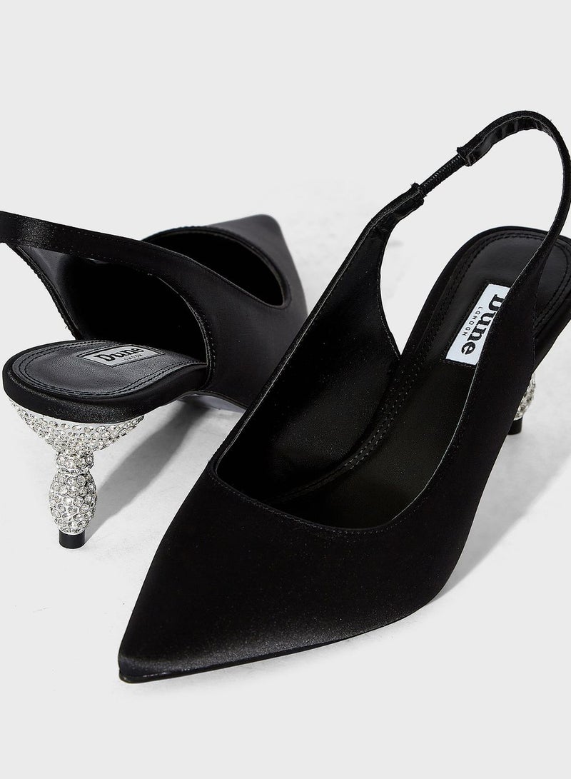 ديون لندن حذاء كعب عالي - Image 4