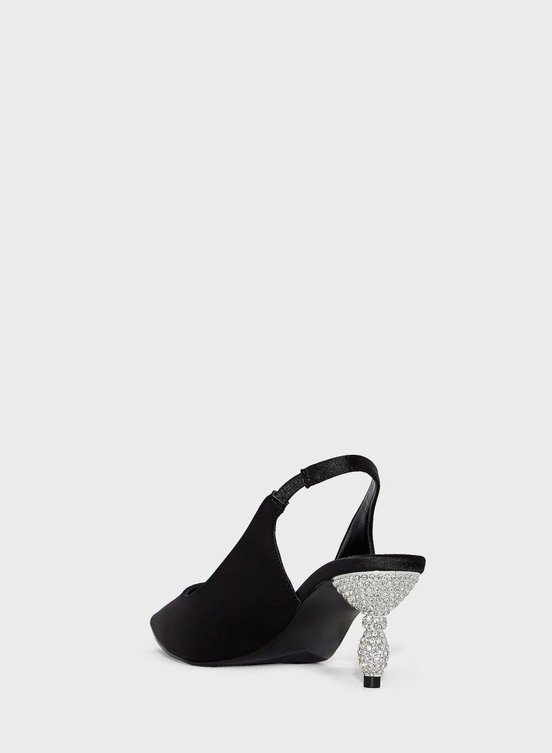 ديون لندن حذاء كعب عالي - Image 3