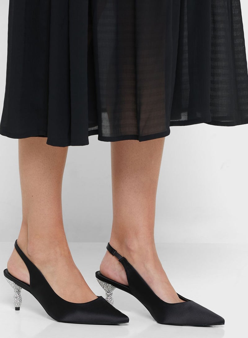 ديون لندن حذاء كعب عالي - Image 5