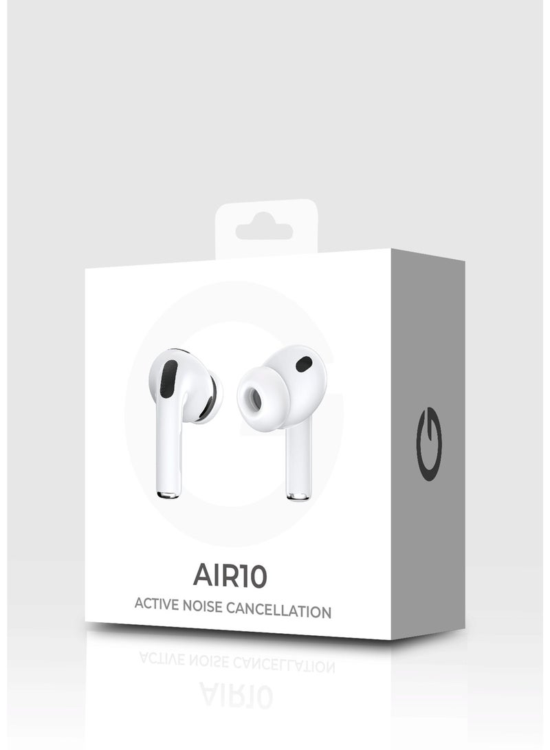 G-TAB AIR 10 Bluetooth Earphone ,True Wireless Earbuds with ANC Extra Eartips Waterproof Design Touch Control 20Hr Standby Battery Compatible with iPhone and Samsung - Image 5