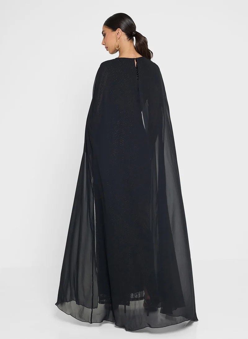 جولدن ابل Wrap Detailed Maxi Dress