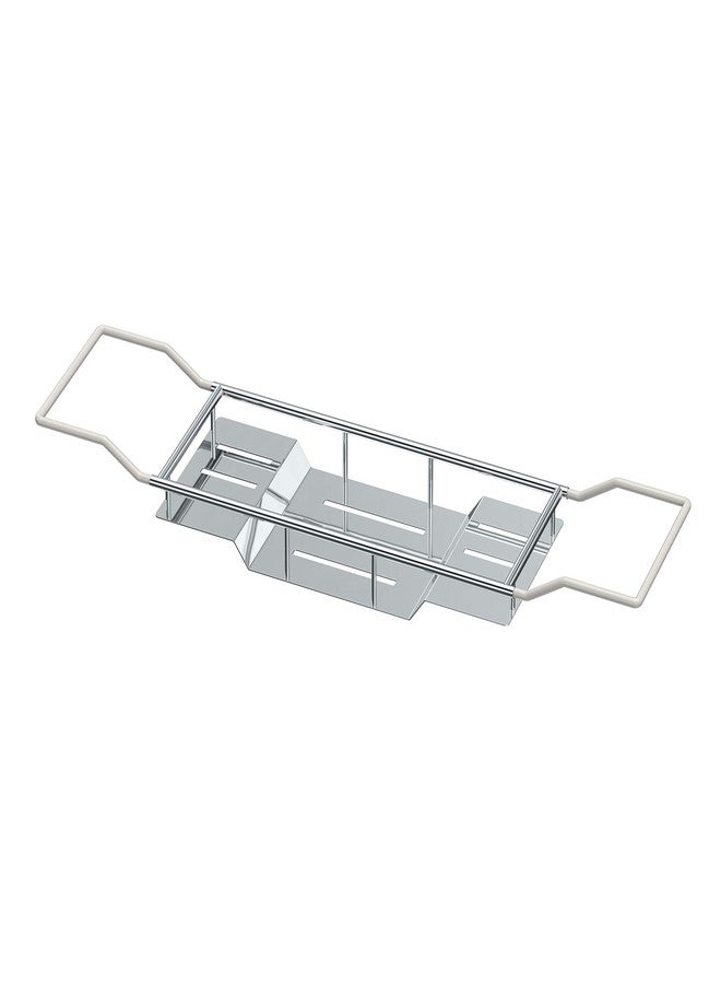 Gatco 1418C Modern Bathtub Caddy, Chrome, 28-37 Inch - Image 1