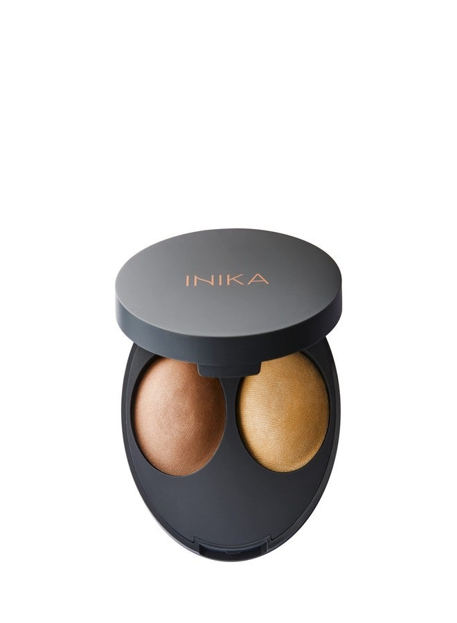 INIKA Baked Contour Duo - Almond - Image 1